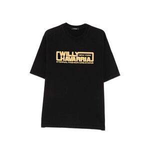 Willy Chavarria Black T-Shirts & Vests - T-Shirts Men